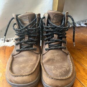 Lem’s Unisex Brown Leather Boots